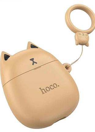 Навушники бездротові hoco cat ew45 brown