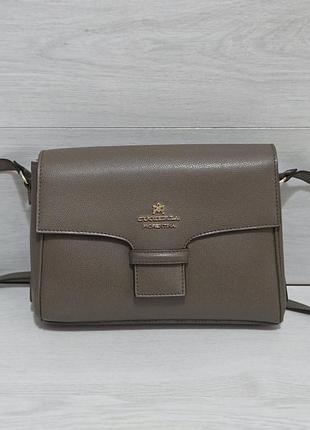 Кожаная кросс боди сумка cuoleria florentina