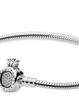 Срібний браслет pandora moments 598286cz артикул 055-20035 доступные размеры: 18, 19, 20, 21 цена 1454 грн. 20