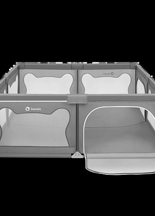 Манеж lionelo willow xl grey concrete