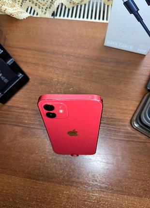 Apple iphone 12 red 128gb neverlock 100% акб 2