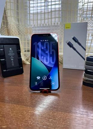 Apple iphone 12 red 128gb neverlock 100% акб 3