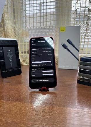 Apple iphone 12 red 128gb neverlock 100% акб 8