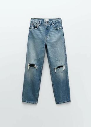 Нові рвані джинси zara