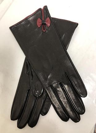 Перчатки женские без подкладки 7"/19 см