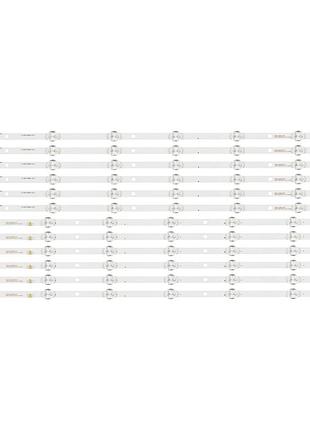 Led підсвітка tv 55" hl-2a550a28-0701r-01 a5 hl-2a550a28-0601l-01 a5 08-55c-3528-495x10-l/r-0111c 12шт.