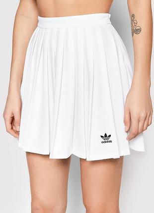 Біла спідниця-теніска adidas original