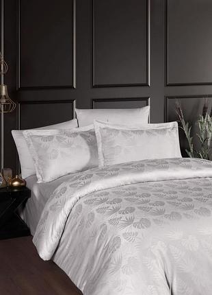Комплект постельного белья first choice jacquard nichol raindrops сатин 220-160 см крем