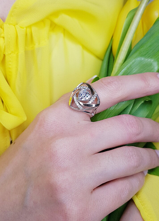 Серебряная кольца 17.5