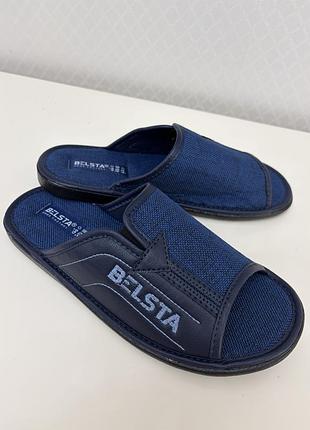 Тапочки підліткові на хлопця з відкритими пальцями белста.