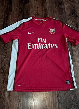 Чоловіча унікальна футбольна футболка jersey arsenal fc сезону 2008-2010 років оригінал
