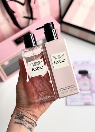 Спрей та лосьйон для тіла tease victoria’s secret