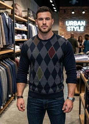 👔 джемпер beymen business | argyle pattern | размер m-l