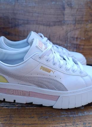 Продам кожаные кроссовки puma