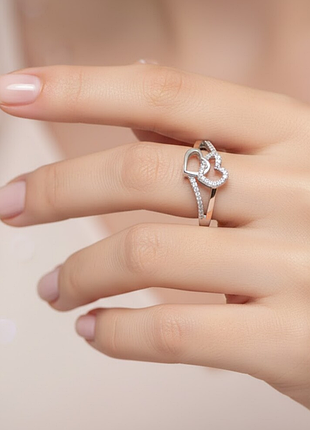 Серебряная кольца 18.5