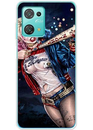 Чохол силіконовий з картинкою на blackview oscal c30 (харли квинн, harley quinn)