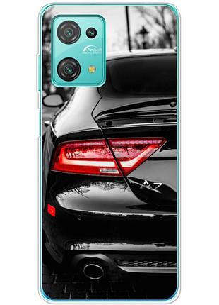 Чохол силіконовий з картинкою на blackview oscal c30 (машина, audi a7)
