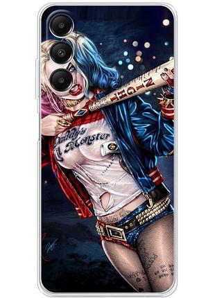 Чехол силиконовый с картинкой на samsung galaxy a05s (a057) (харли квинн, harley quinn)