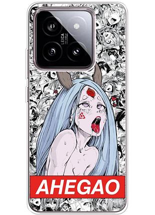 Чохол силіконовий з картинкою на xiaomi 14 (аніме, anime)
