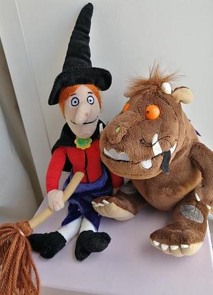 Груффало мягкая игрушка aurora место на митое room in the broom с мультика gruffalo ведьма ведьмочка