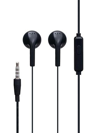 Проводные наушники вкладыши с микрофоном borofone bm40 3.5 mm 1.2 m black