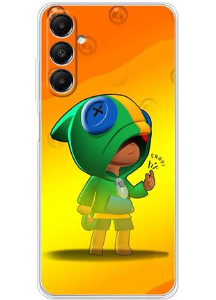 Чехол силиконовый с картинкой на samsung galaxy a05s (a057) (бравл старс, brawl stars)
