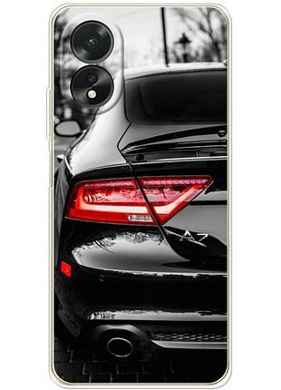 Чохол силіконовий з картинкою на oppo a18 4g (машина, audi a7)