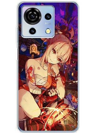 Чохол силіконовий з картинкою на zte blade v50 vita (аніме, anime)