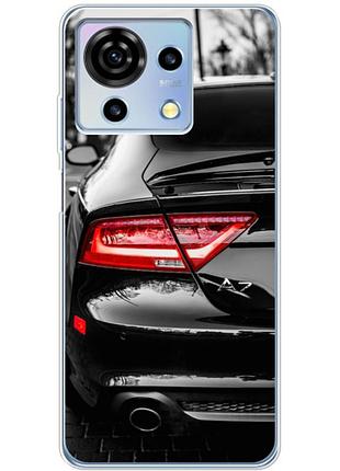 Чохол силіконовий з картинкою на zte blade v50 vita (машина, audi a7)