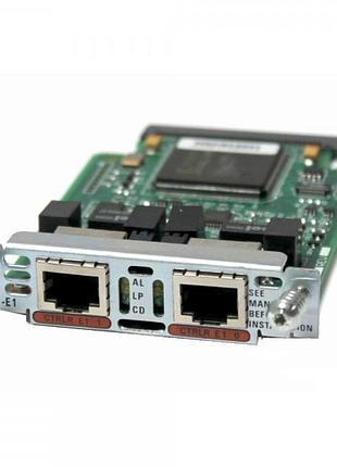 Модуль cisco vwic-2mft-e1 (2-port voice wan interface card)