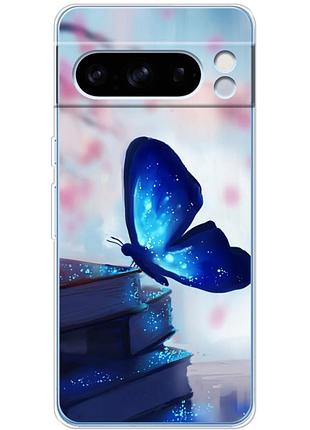Чохол силіконовий з картинкою на google pixel 8 pro (метелик)