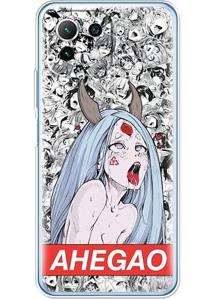 Чохол силіконовий з картинкою на xiaomi 11 lite 5g ne (аніме, anime)