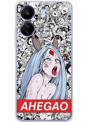 Чехол силиконовый с картинкой на xiaomi poco c65 (аниме, anime)