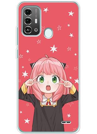 Чохол силіконовий з картинкою на zte blade a53 pro (аніме, anime)
