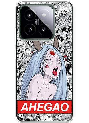 Чохол силіконовий з картинкою на xiaomi 14 pro (аніме, anime)