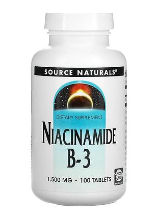 Niacinamide b-3 1500 mg - 100 tabs