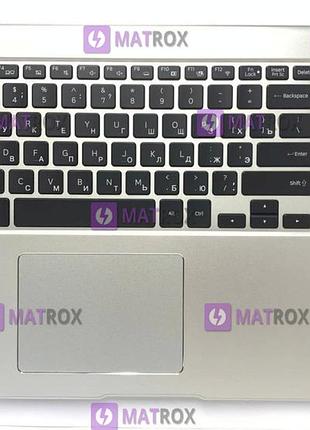 Передняя панель для samsung np730u5l, 730u5l, np740u5l серебристый
