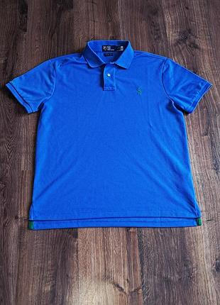 Мужская уникальная футболка поло polo ralph lauren оригинал