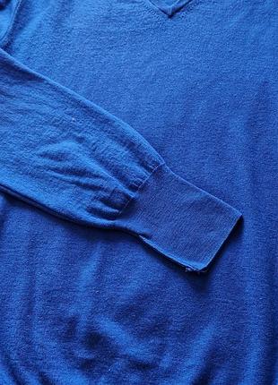 Светр h&amp;m джемпер 100% вовна ультрамарин merino wool 6