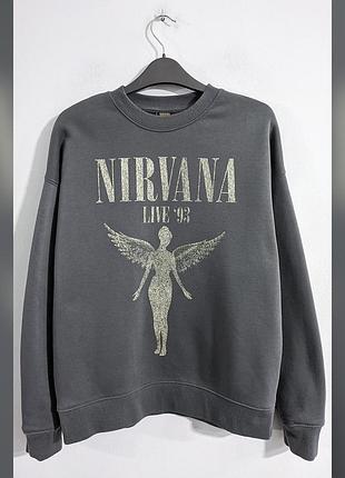 Світшот об'ємний primark nirvana
