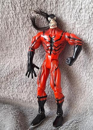 Фигурка тарантула из серии "spider-force" от компании toybiz, выпущенная в 1997 году