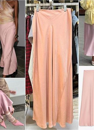 Розовая юбка zara.