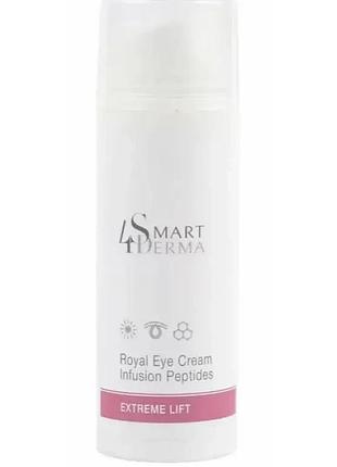 Совершенствующий пептидный крем для периорбитальной зоны smart4derma infusion peptides cream 100 мл
