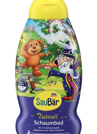 Детская пена для ванны saubär с фруктовым ароматом 500 мл