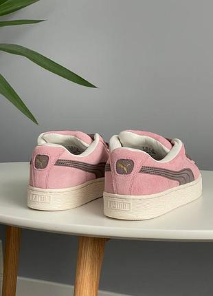 Puma suede xl future pink кроссовки 4