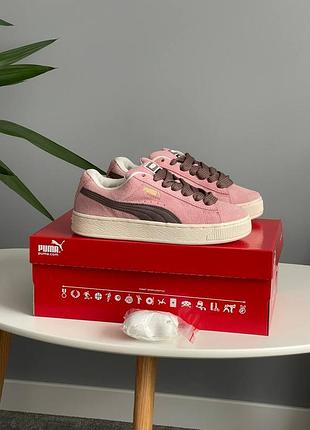 Puma suede xl future pink кроссовки 3