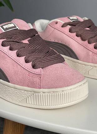 Puma suede xl future pink кроссовки 2