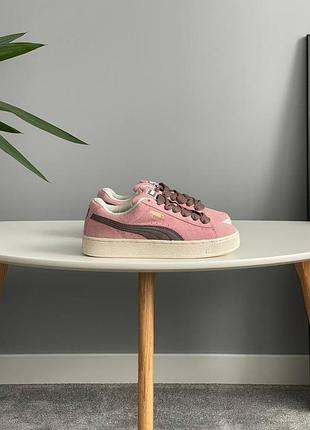 Puma suede xl future pink кроссовки 5