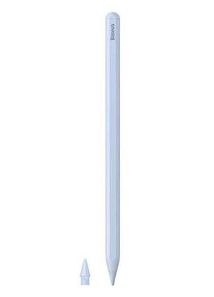Стилус для ipad baseus smooth writing 2 series wireless charging stylus (active wireless version) blue 2