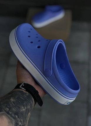 Крокси жіночі 41 розмір фіолетові крокси crocs зручні на літо